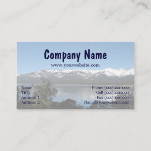 Incline Village, North Shore Lake Tahoe Visitenkarte