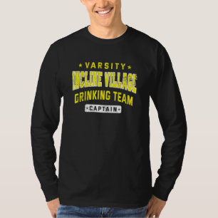 Incline Village Trinkteam Kapitän Bier Craft T-Shirt