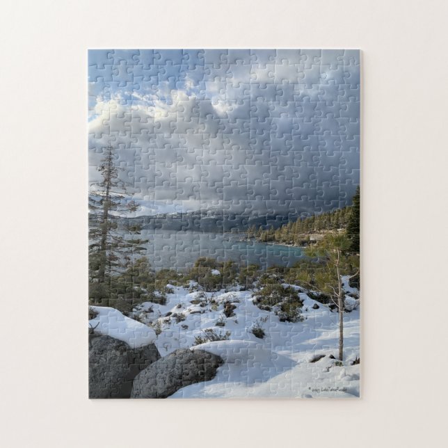 Incline Village View Lake Tahoe Puzzle (Vertikal)