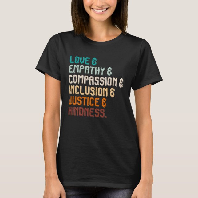 Inclusion Compassion People with Disabilities Awar T-Shirt (Vorderseite)