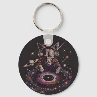 Inclusion Cosmic Paws Design Schlüsselanhänger