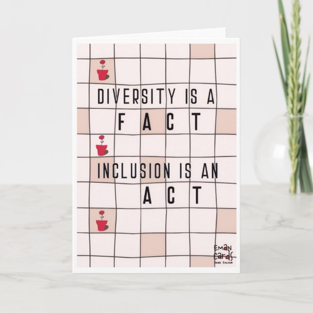 Inclusion Matters - Diversity Karte (Vorderseite)