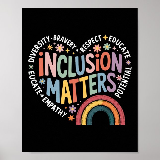 Inclusion Problems Special Education Teacher Sped  Poster (Vorne)