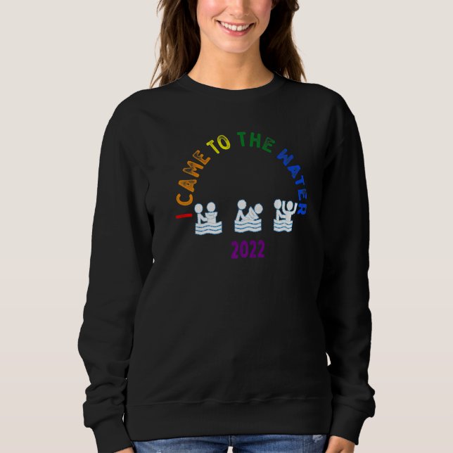 Inclusive Church Baptism 2022 LGBT Gay Pride Chris Sweatshirt (Vorderseite)