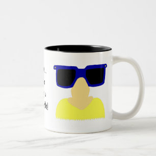 Incognito Mustache & Glasses Blonde Tasse