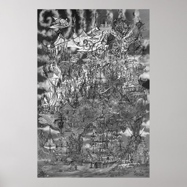 Incoprea v136 24" x 36" poster (Vorne)