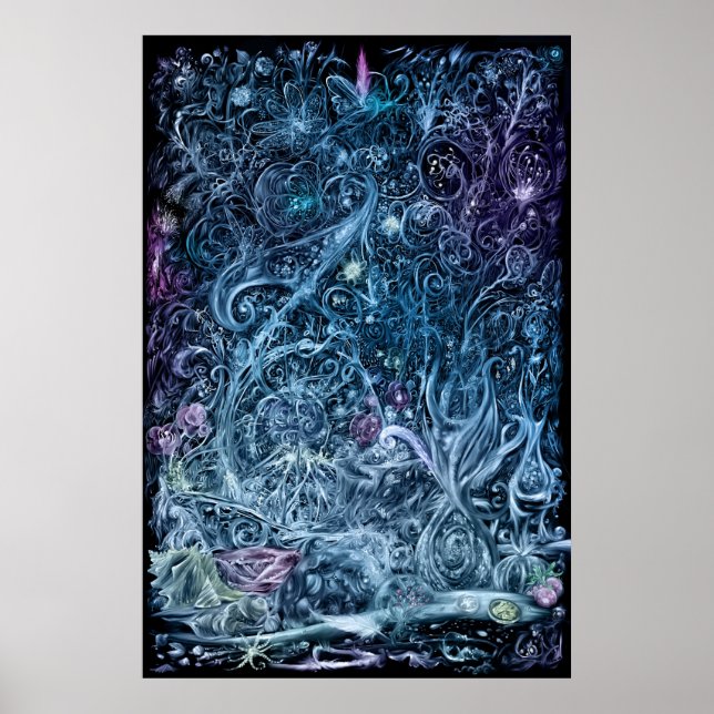 Incopreale Blume Poster (Vorne)