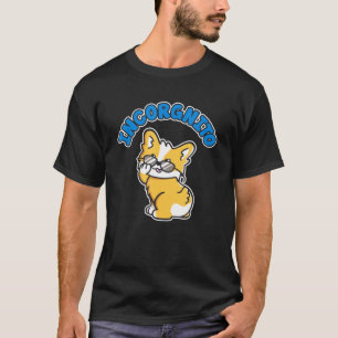 Incorgnito Corgi Loaf Niedlicher Welpenhund mit Sh T-Shirt
