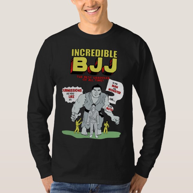 Incredible BJJ Brazilian Jiu Jitsu BJJ MMA T-Shirt (Vorderseite)