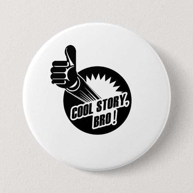 Incredistory coole Geschichte Bro Button (Vorderseite)
