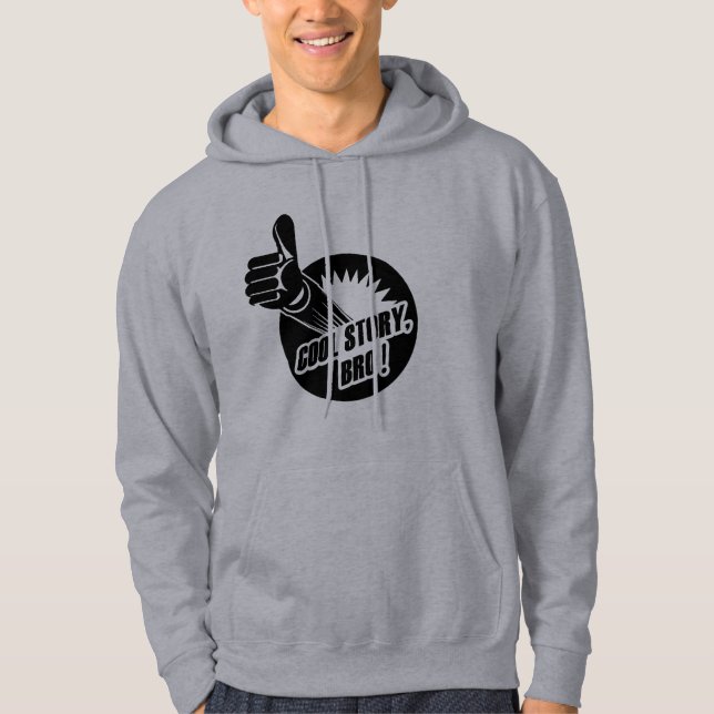 Incredistory coole Geschichte Bro Hoodie (Vorderseite)