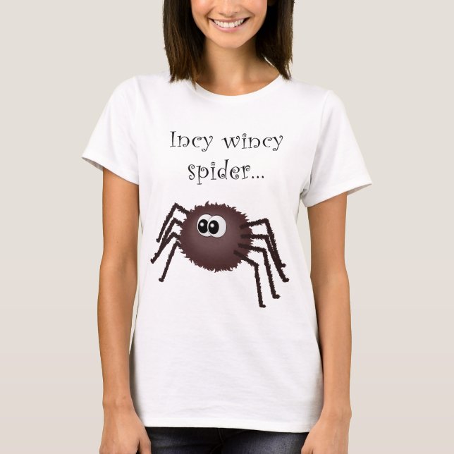 Incy wincy Spinne T-Shirt (Vorderseite)