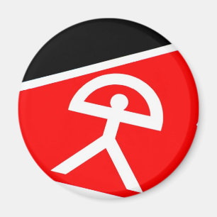 Indalo Man aus Almeria, Spanien Magnet