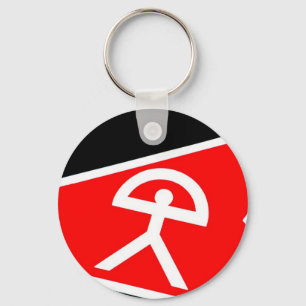 Indalo Man from Almeria region of Spain Schlüsselanhänger