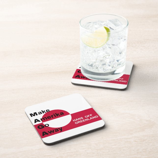 Independant Greenland Getränkeuntersetzer (Rechte Seite)