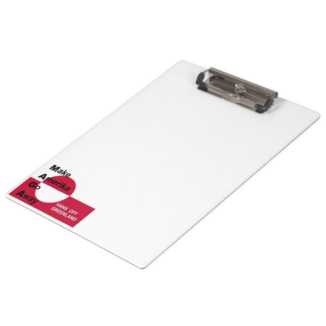 Independant Greenland Klemmbrett (Schrägansicht)