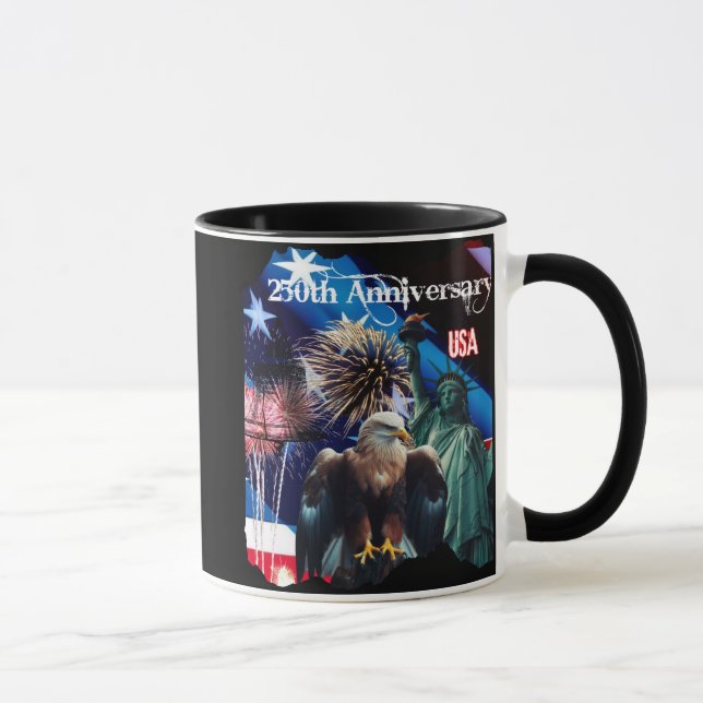 Independence Day 2026 250th Anniversary Tasse (Rechts)