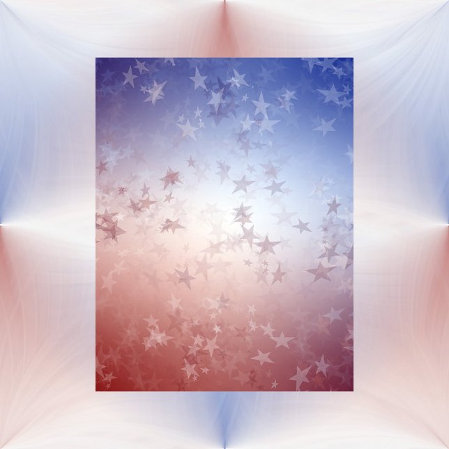 "Independence Day Stars Scrapbook Paper (Von Creator hochgeladen)