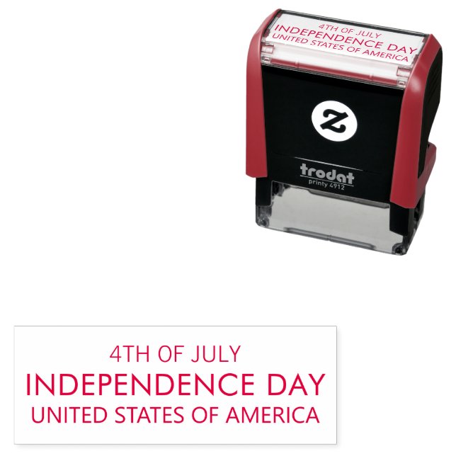INDEPENDENCE DAY Stylish Font Permastempel (Beispiel)