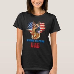Independence-Hundeliebhaber Deutscher Schäferhund T-Shirt