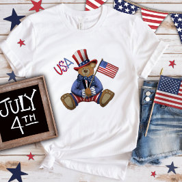 Independence USA Niedlich Bear Inspirivity T-Shirt