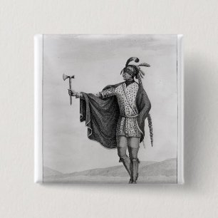 Inder der Nation von Kaskaskia Button