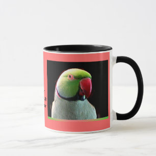 Inder Ringneck Parakeet Tasse
