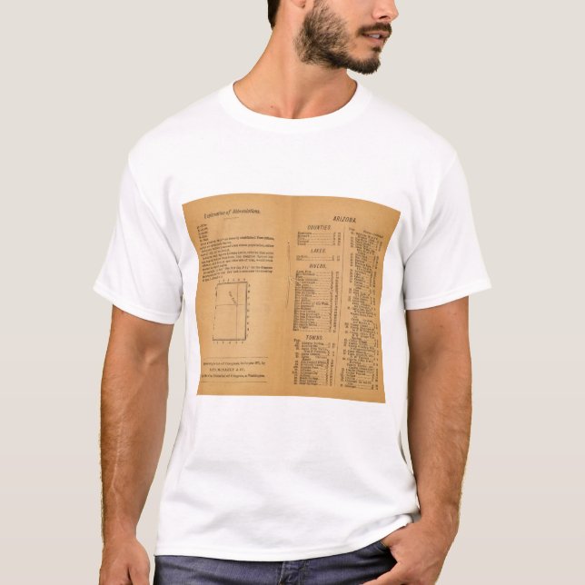 Index-Rand McNallys Arizona T-Shirt (Vorderseite)