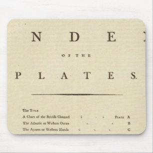 Index West India Atlas Mousepad