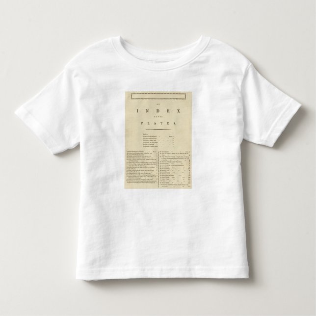 Index-Westindien-Atlas Kleinkind T-shirt (Vorderseite)