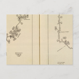 Indexkarte Albany, Saratoga Springs Postkarte