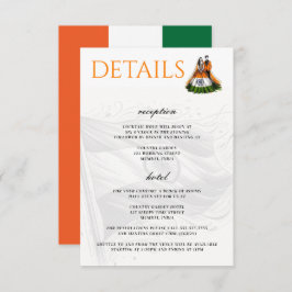 India Couple Begleitkarte