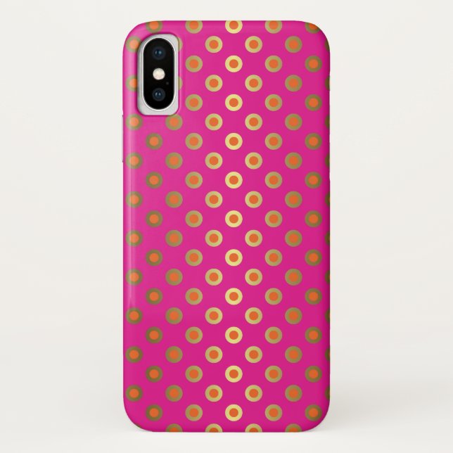 India Hindu Color Pattern iPhone Case (Rückseite)