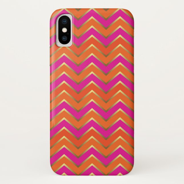 India Hindu Color Pattern iPhone Case (Rückseite)