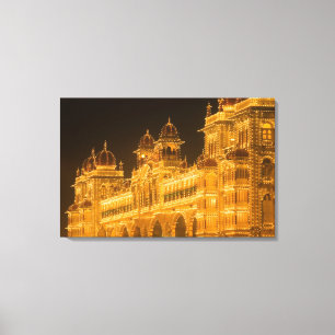 INDIA, Karnataka, Mysore: Majaraja's Palace (b.2 Leinwanddruck