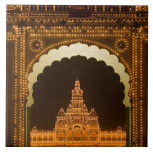 INDIA, Karnataka, Mysore: Majaraja's Palace (b.3 Fliese