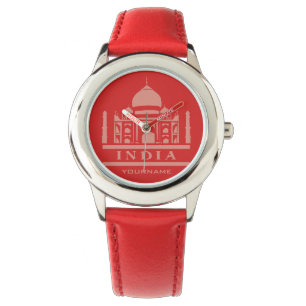 INDIA - kundenspezifische Monogramm- und Farbuhren Armbanduhr