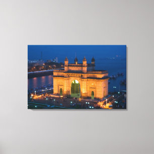 INDIA, Mumbai (Bombay): Gateway of India / Leinwanddruck