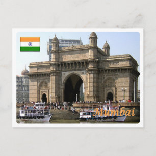 India - Mumbai - Postkarte