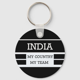 India My Country My Team Concept Schlüsselanhänger