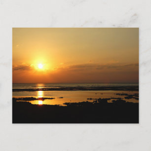 India - Neil Island (Shaheed Dweep) sunset Postkarte