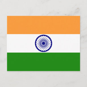 India Postkarte