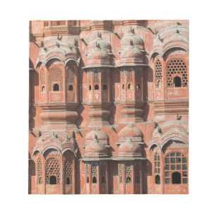 INDIA, Rajasthan, Jaipur: Hawa Mahal (Palast Notizblock