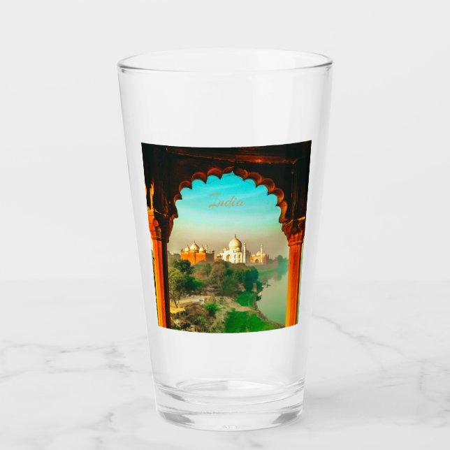 India Taj Mahal Glas (Vorderseite)