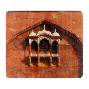 India Temple Wall Schneidebrett