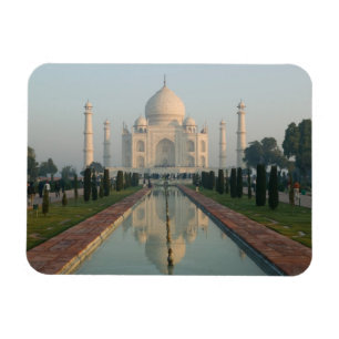 INDIA, Uttar Pradesh, Agra: Taj Mahal, Morgen Magnet