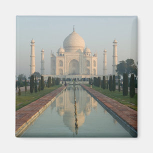 INDIA, Uttar Pradesh, Agra: Taj Mahal, Morgens Magnet