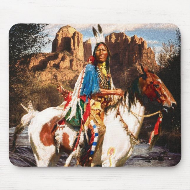 Indian1A Mousepad (Vorne)