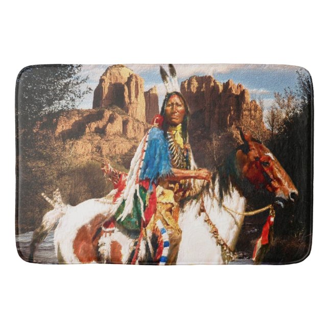 Indian 1A Bath Matts Badematte (Vorderseite)