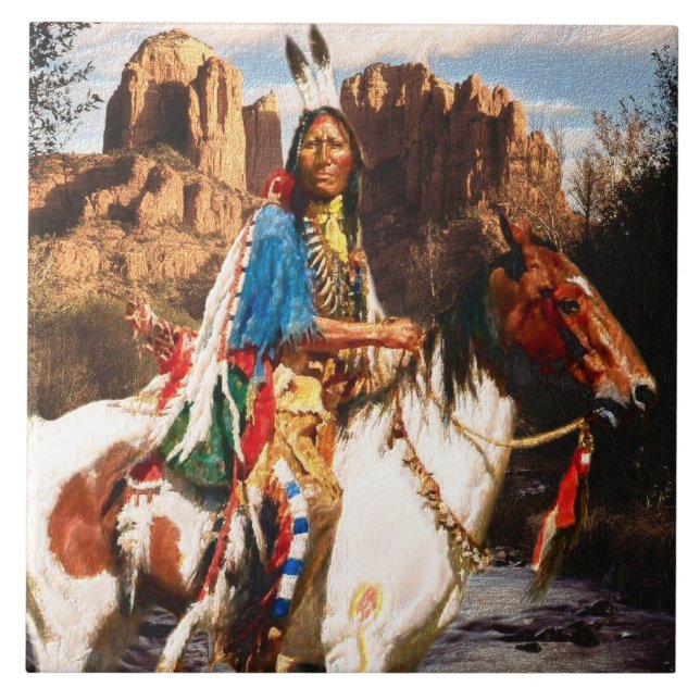 Indian 1A Tile Fliese (Vorderseite)